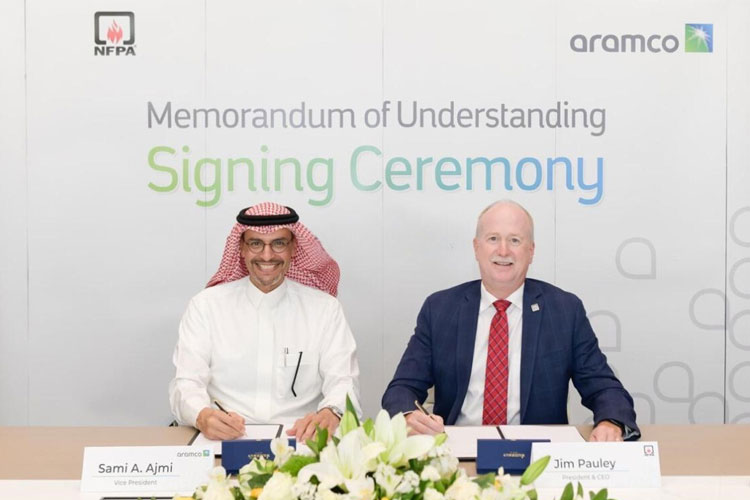 Facilities Management: NFPA, Aramco Sign MoU 