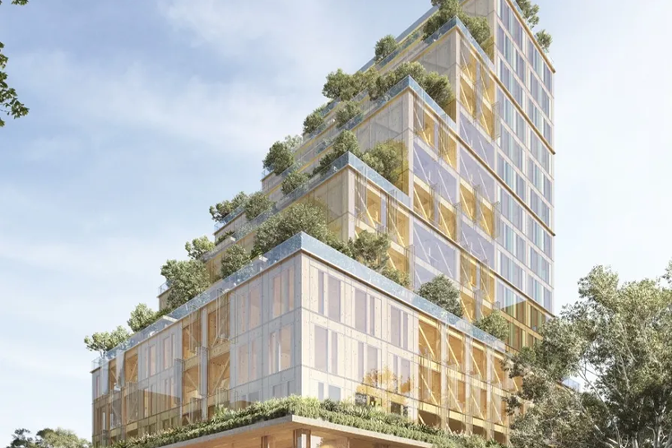 Melbourne to Get Tallest Residential Mass Timber Building