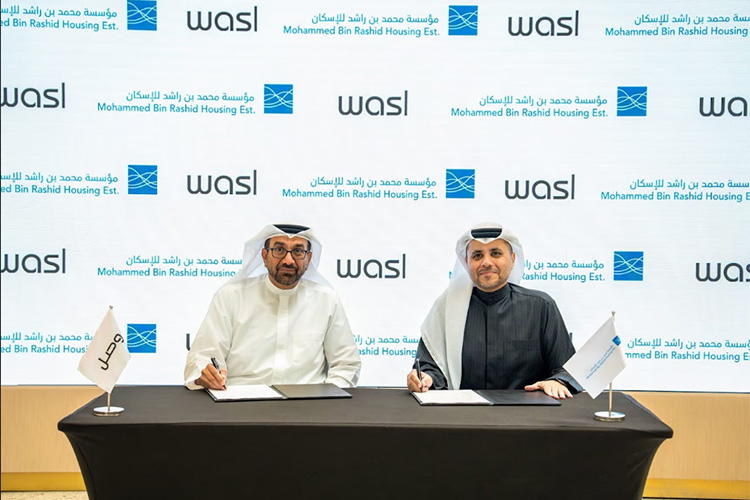 Mohammed Bin Rashid Housing Establishment, Wasl Sign MoU