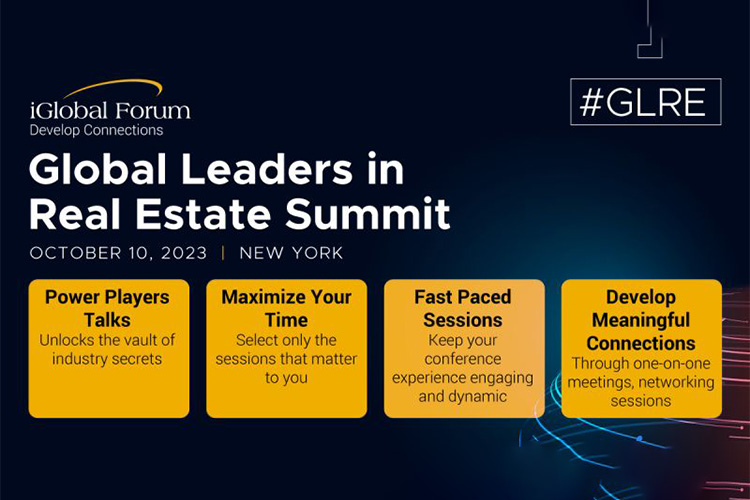 Global Leaders in Real Estate Summit on October 15