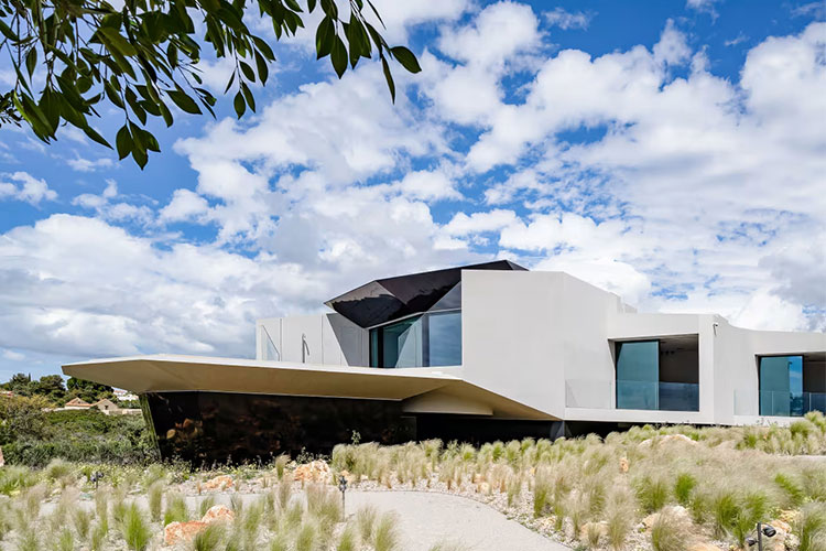 Spaceship House in Coastal Portugal Lands on the Market