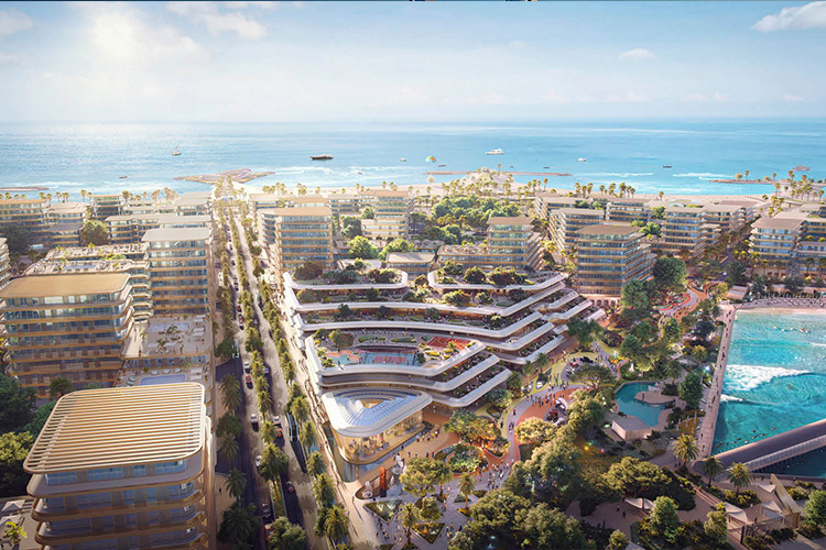 Foster + Partners Reveals Design for Beachside Master Plan in Bahrain