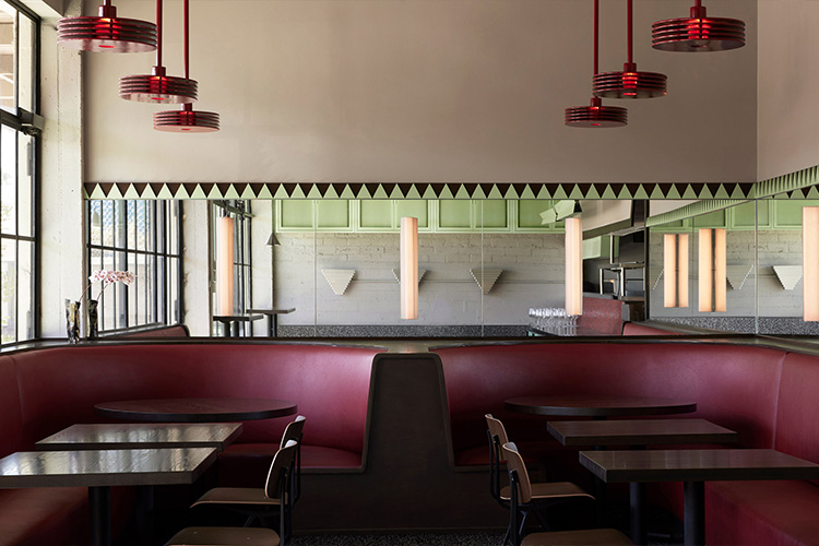 Jared Frank Studio Redefines West Coast Pizza Parlour 