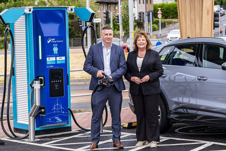 Electric Vehicle Charging Hub Goes Live in Dundee