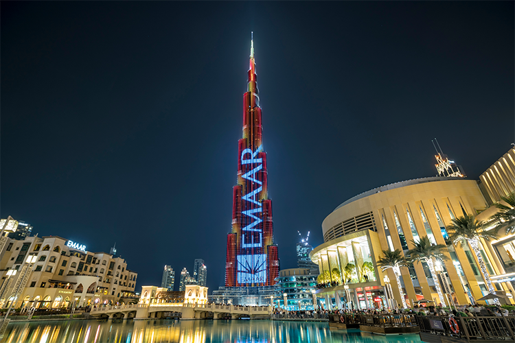 Emaar Completes Burj Khalifa Facade Lighting Revamp